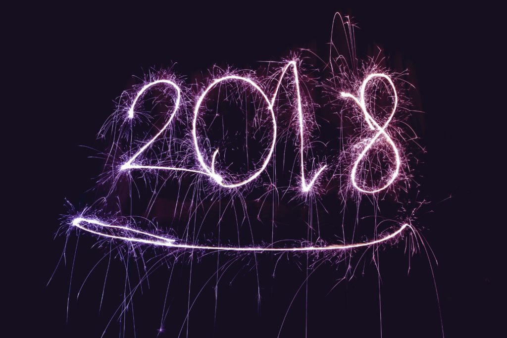 2018 written from sparklers