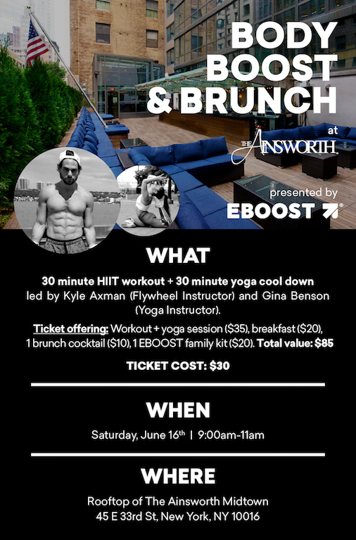 EBOOST event 