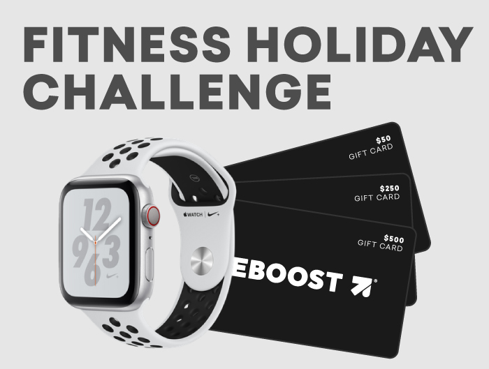 EBOOST Fitness Holiday Challenge Apple Watch