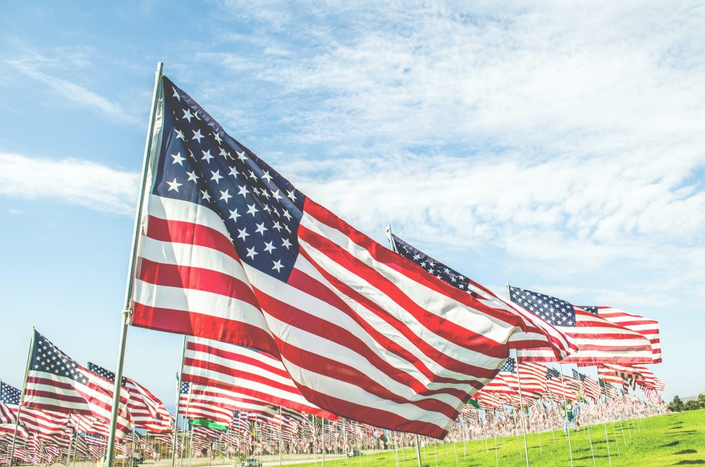 memorial day, american flags, murph