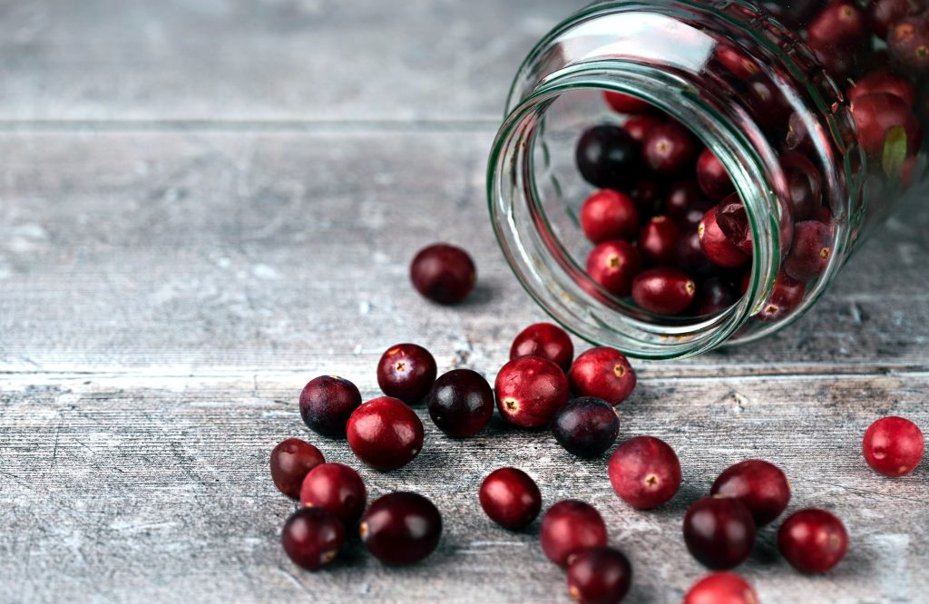 cranberries, food for brain and mental health